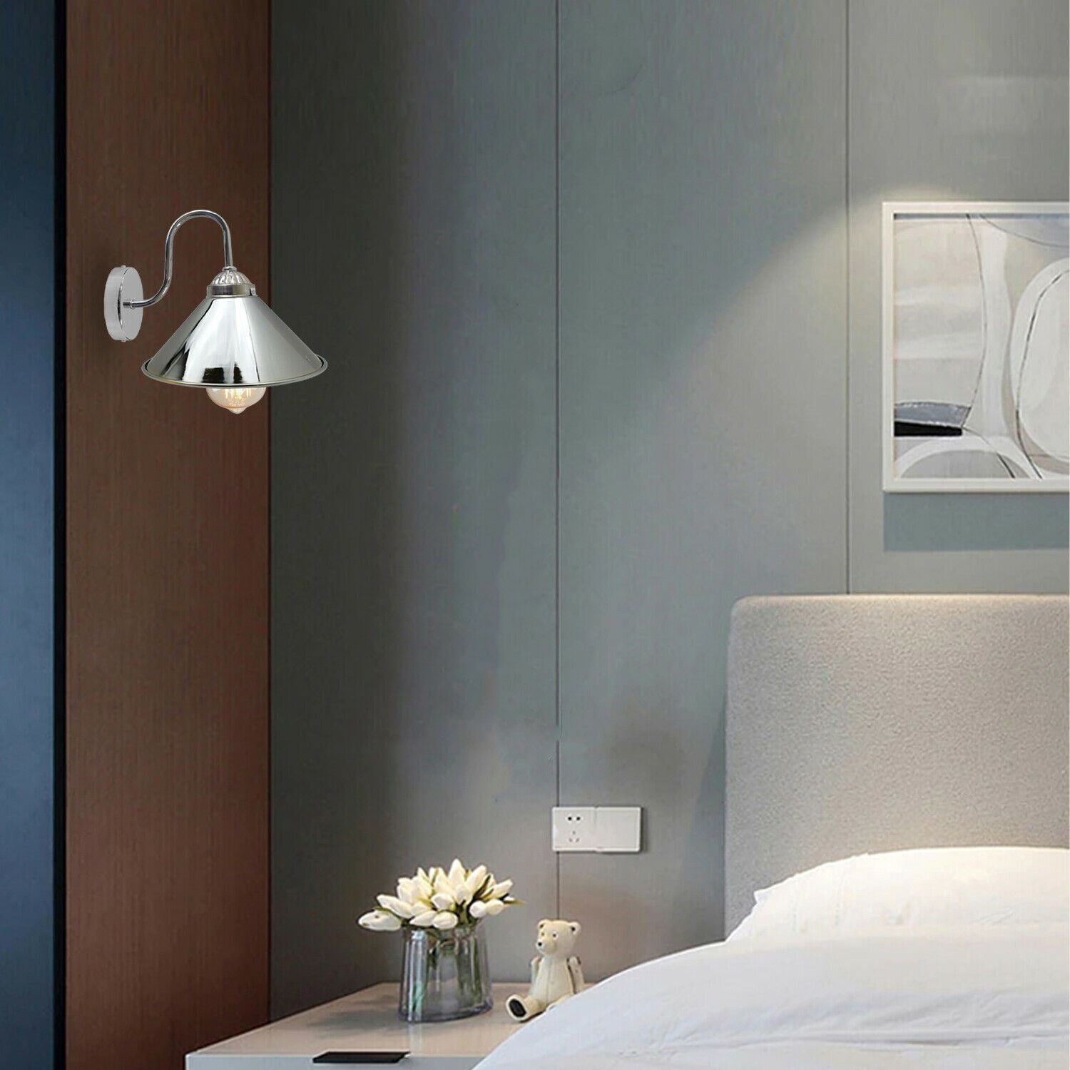 Modern Retro Wall Mounted Metal Sconce Light Indoor Kitchen Island Lamp Fixture~1205 - LEDSone UK Ltd