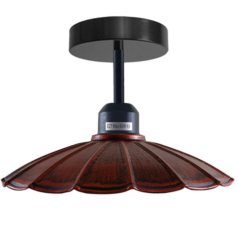 Moderne industriële retro metalen plafond hanglamp ~1402