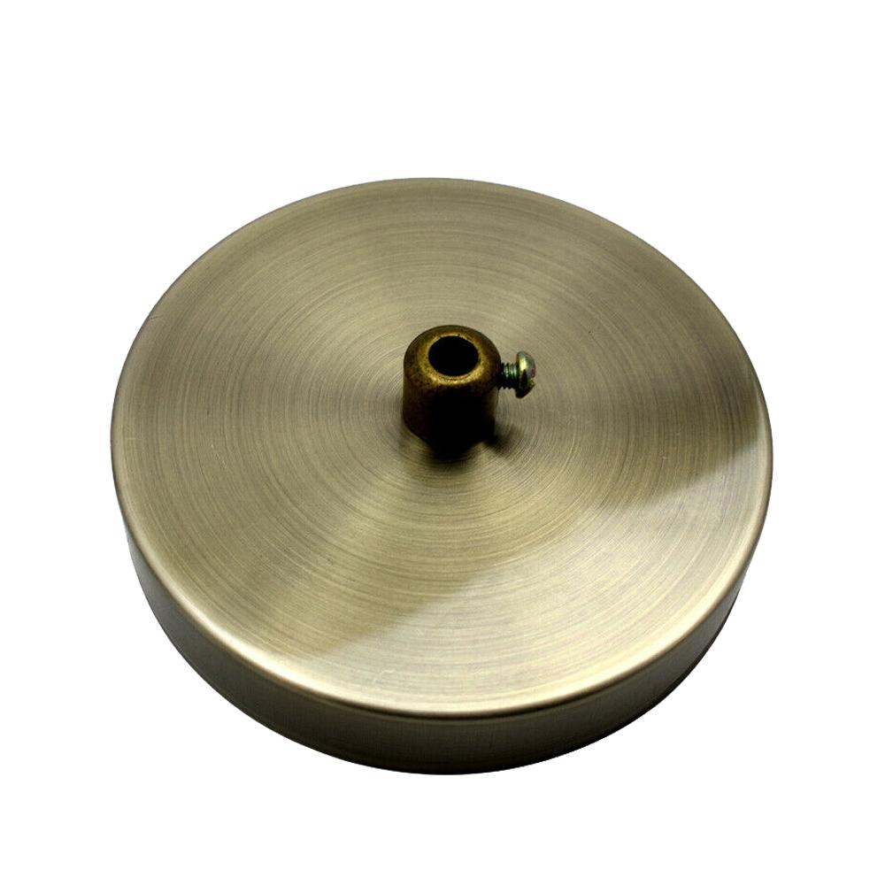 100mm x 20mm Side Fiting Single Outlet Ceiling Rose~1474 - LEDSone UK Ltd