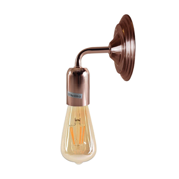 Woonkamer Wandlampen Vintage Wandlampen ~3792 – Roségoud / Ja