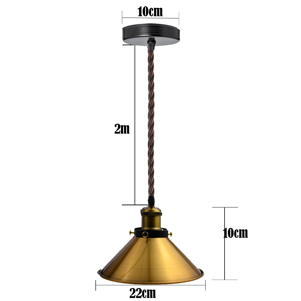 Yellow Brass-Colour-Lampshades