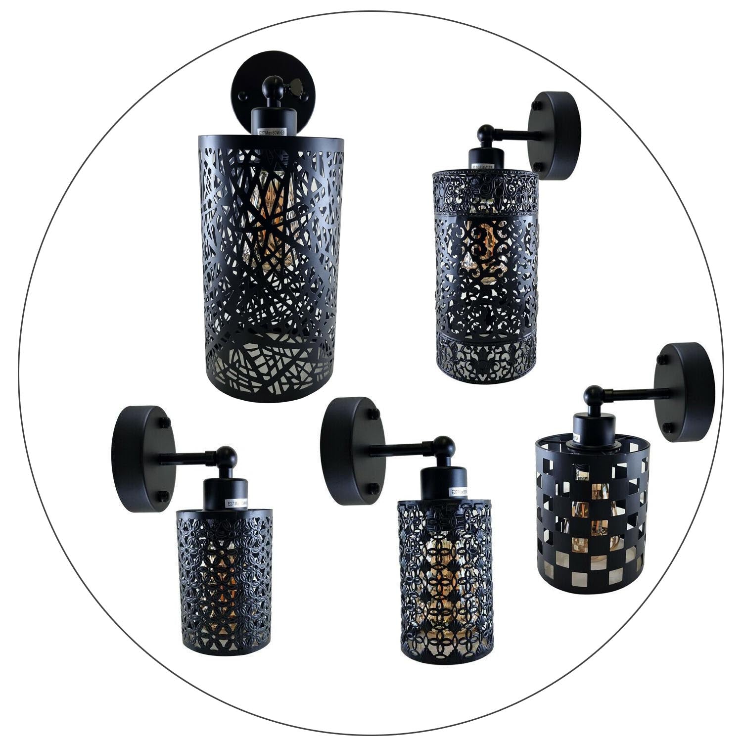 wall lamps black