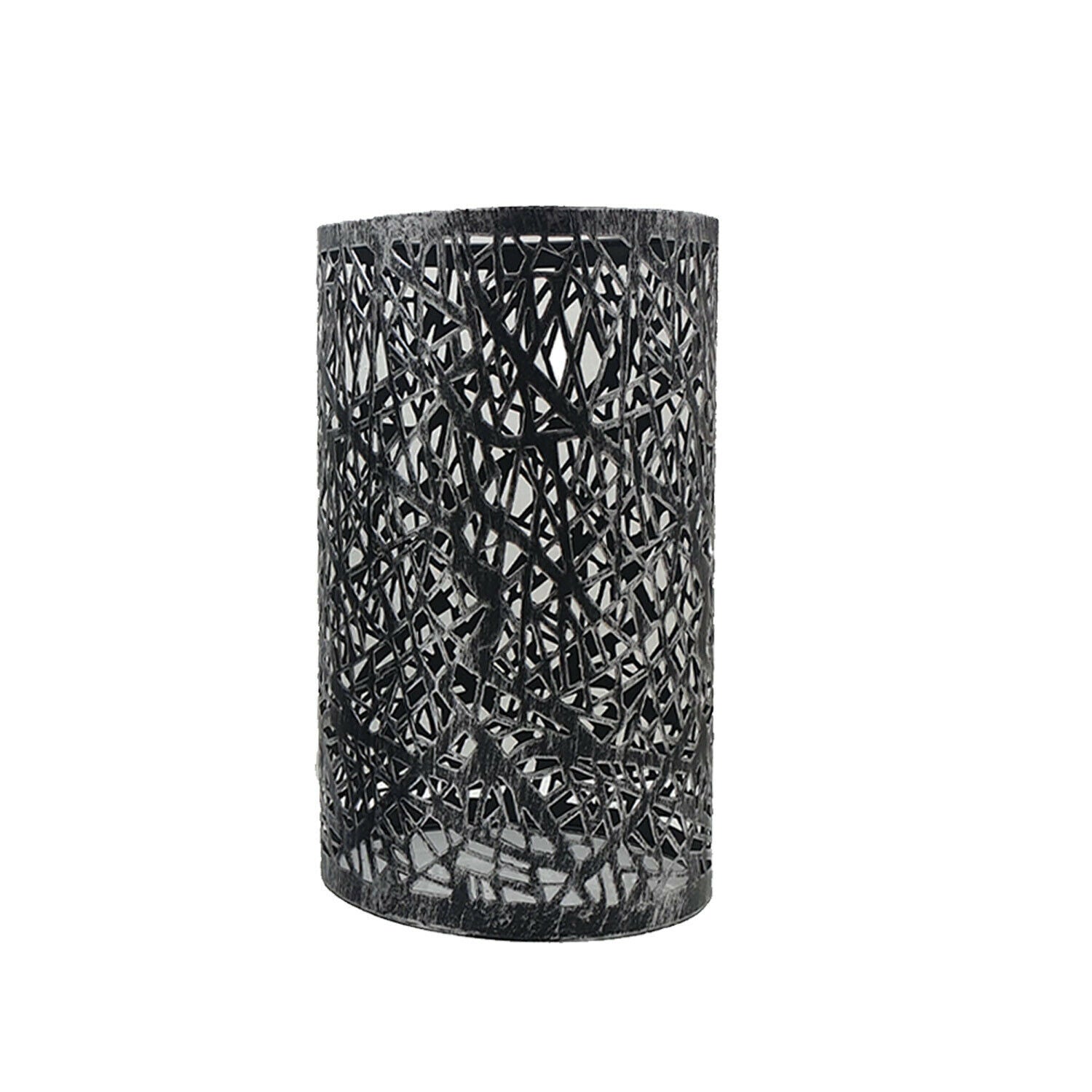 Geometric metal lamp shade