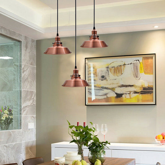 industrial copper pendant light kitchen island