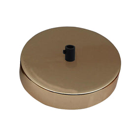 1 Outlet Franse gouden metalen plafondrozet 120x25mm~2801