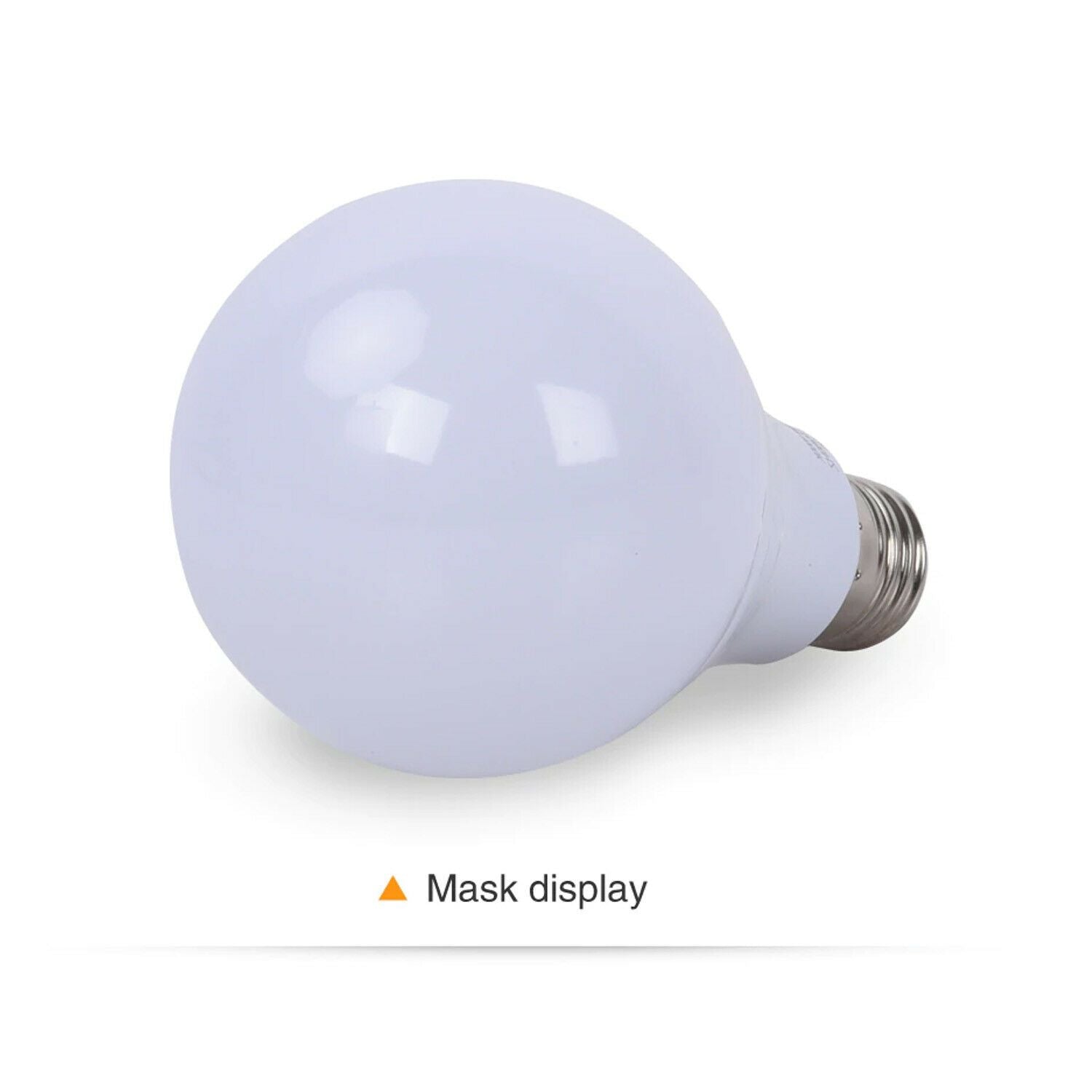 Cool White 18W Cool White LED Bulb (A60, E27 Screw Base) | Pack 