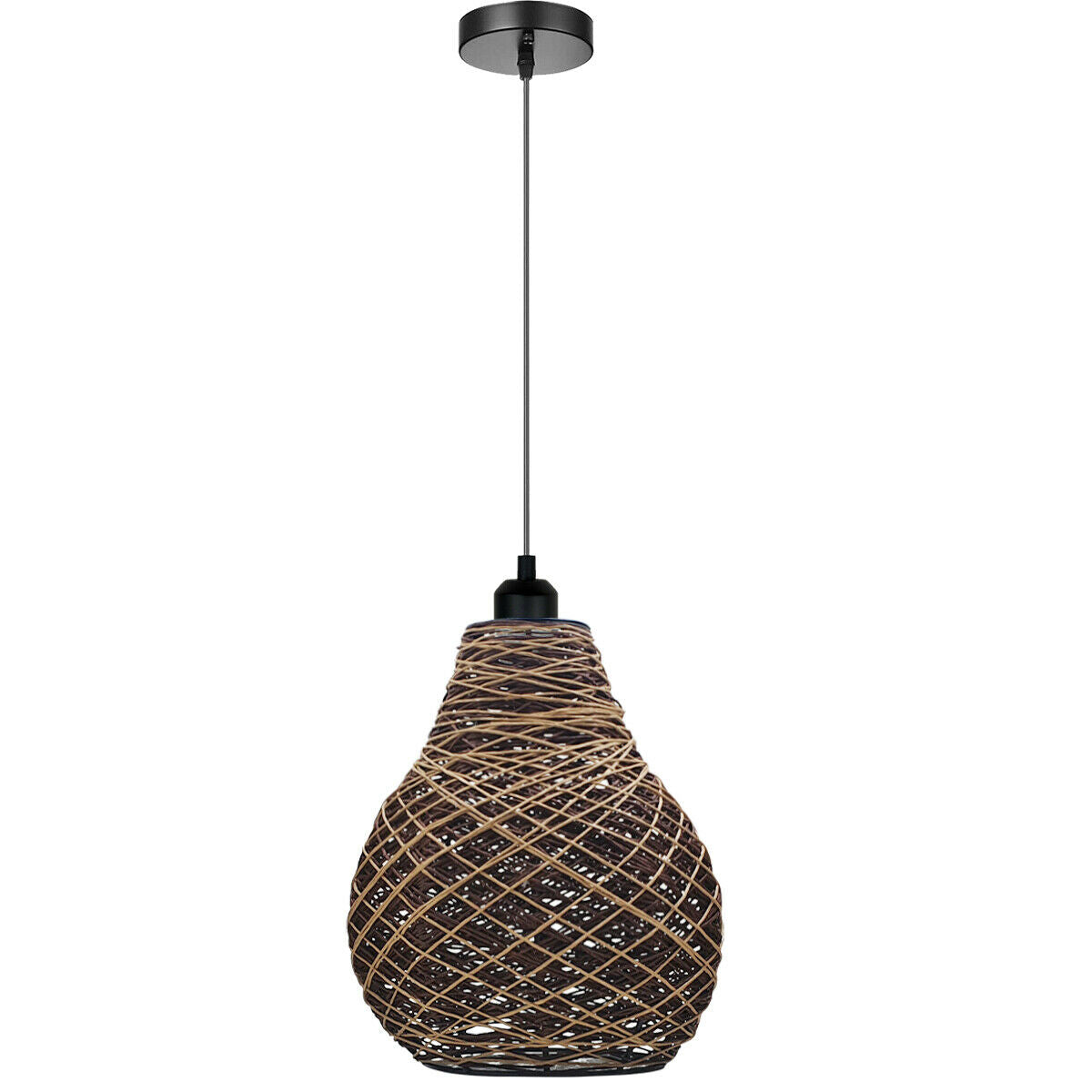 Woven Pendant lamp Adjustable Height Creative Design Hanging lamp Chandelier Pendant~1964 - LEDSone UK Ltd