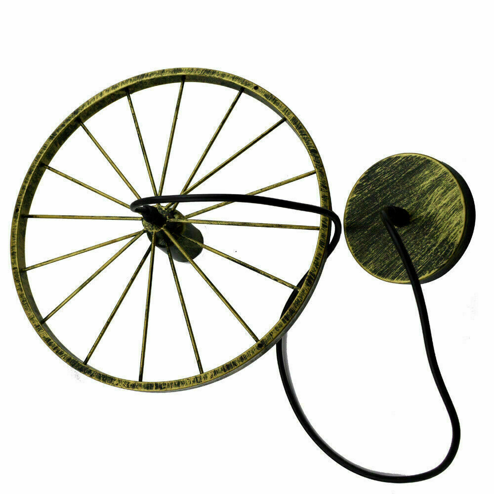 Retro Wheel Shape Pendant Light