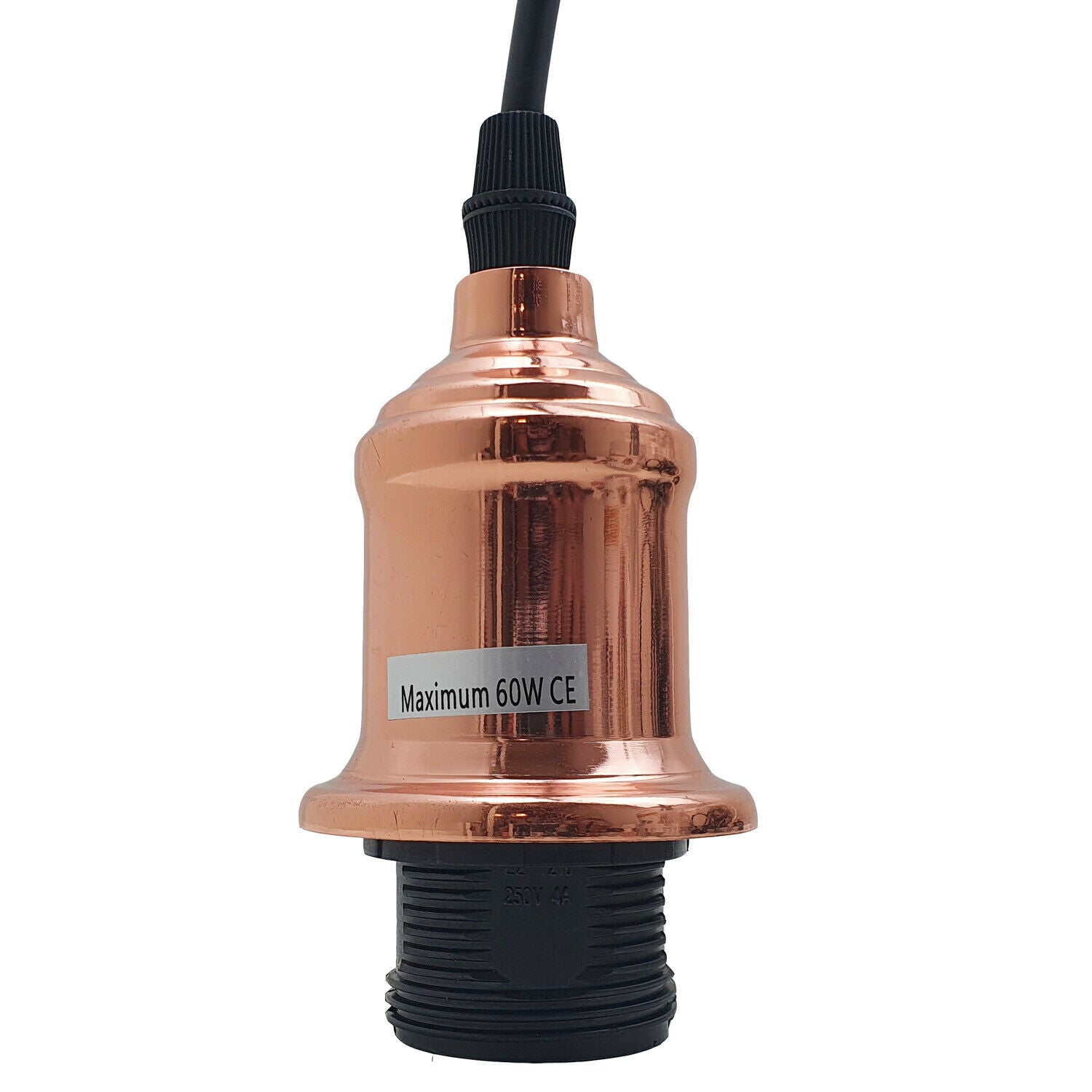 New E27 Ceiling Rose Light Fitting Vintage Industrial Pendant Lamp Bulb Holder~2074 - LEDSone UK Ltd