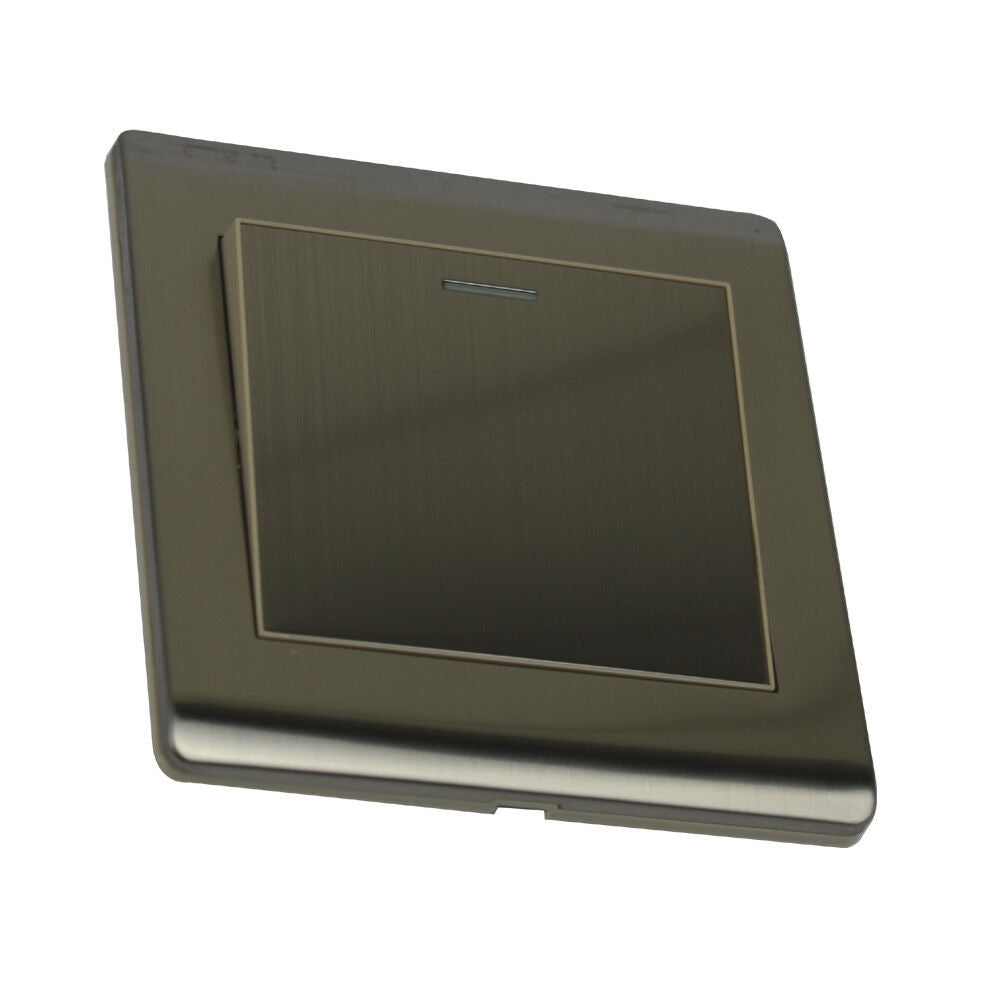 Brushed Gold Light Switch