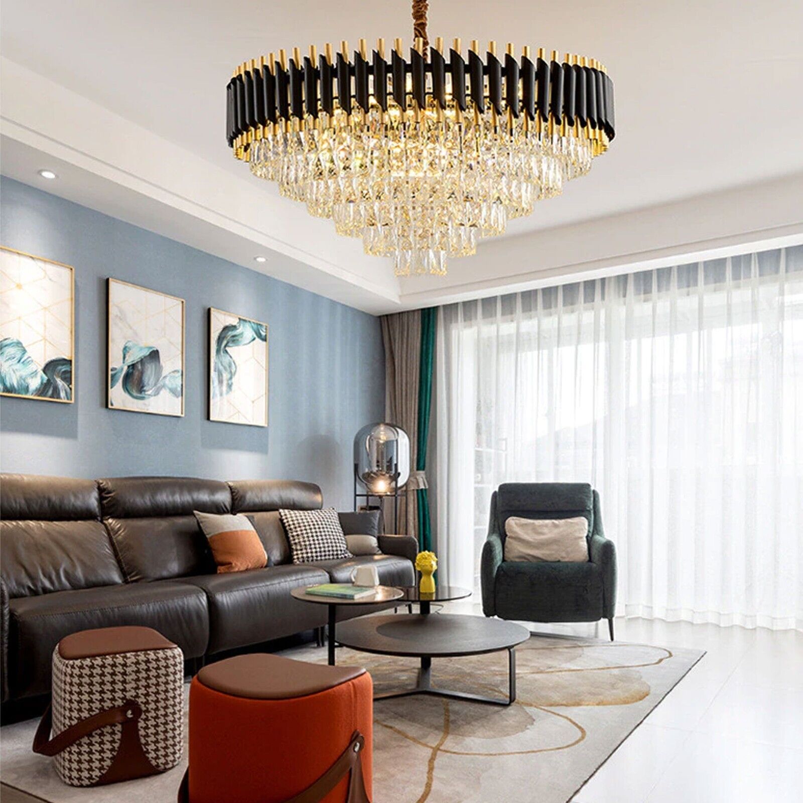 Chandelier With Matching Wall Lights