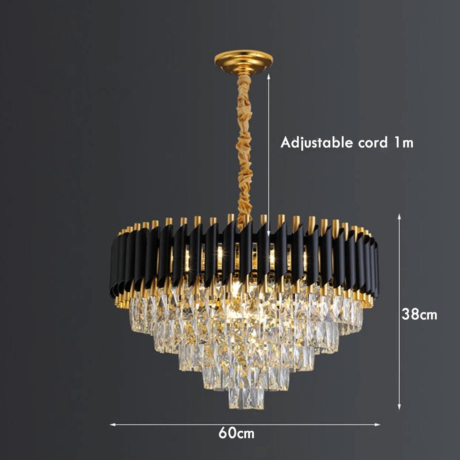 Chandelier With Matching Wall Lights