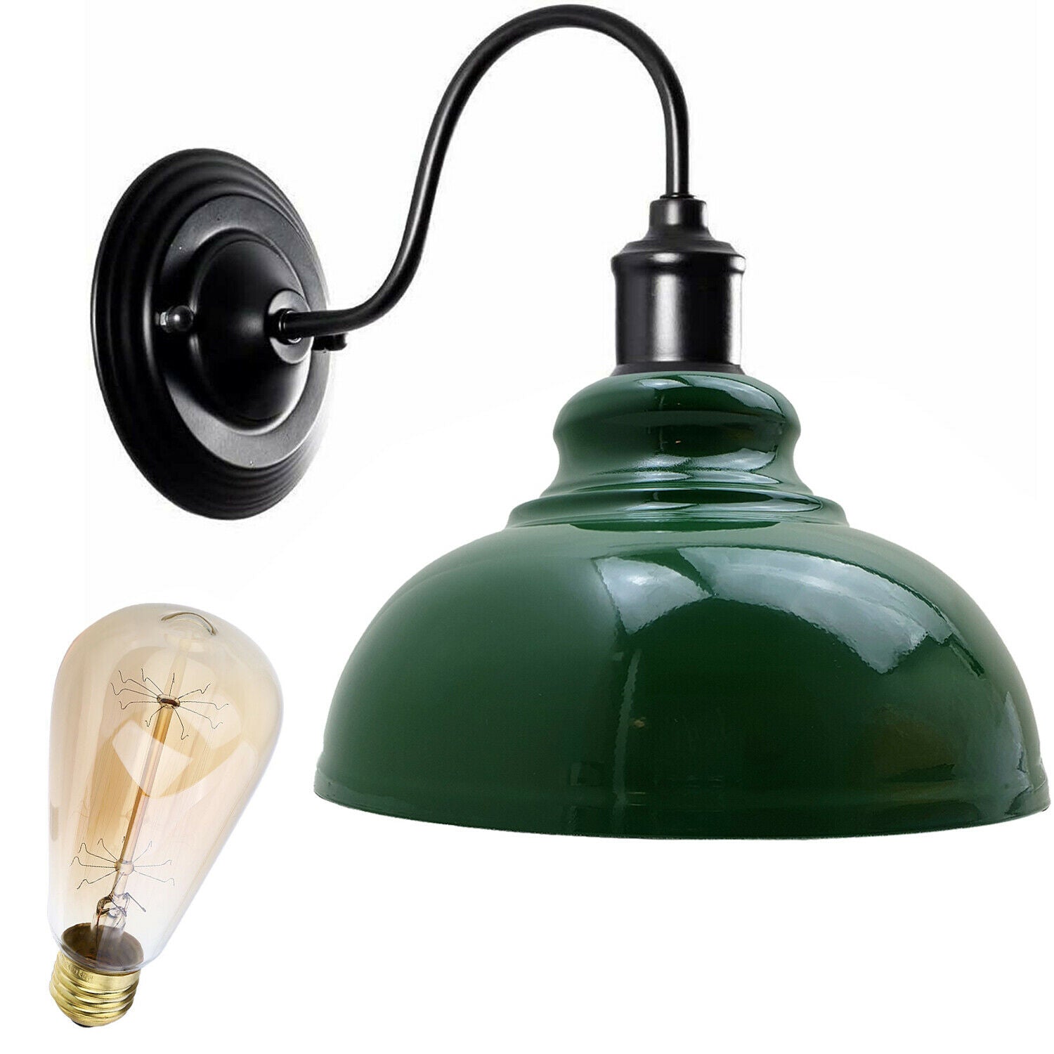 Vintage Industrial Wall Mounted Light Multi colour Sconce Lamp Fixture Wall Lamp~2060 - LEDSone UK Ltd