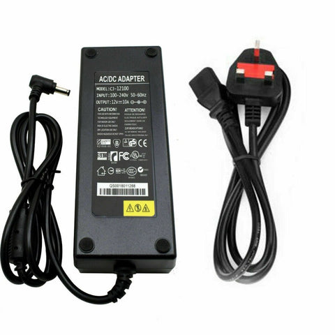 AC DC 120W 10A stroomadapter, lader, transformator voor 3528/5050 LED-strip ~ 2367 