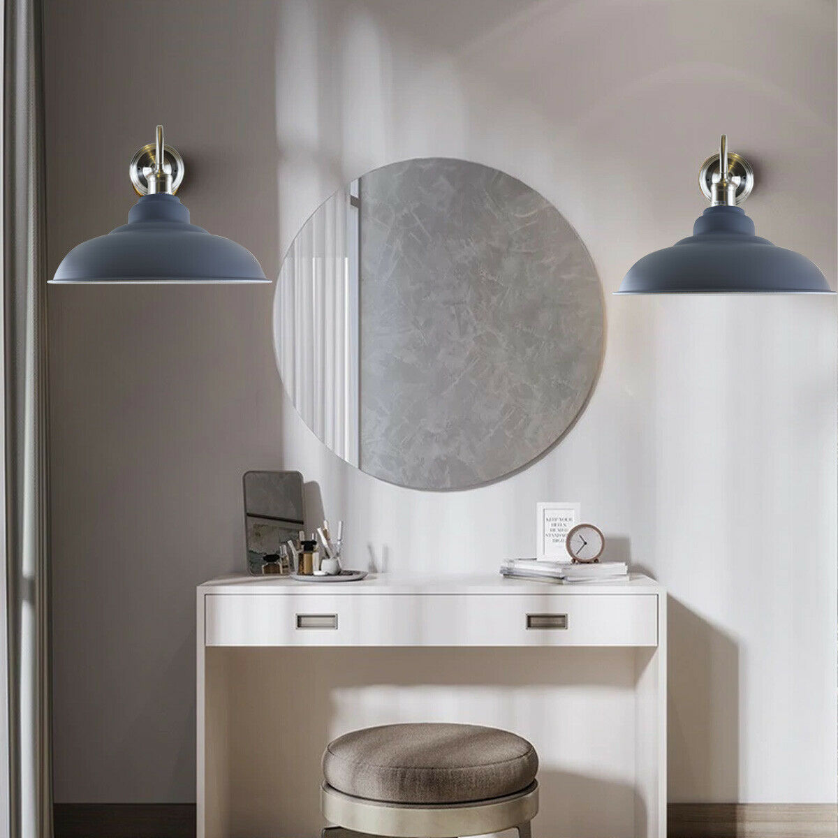 Modern Industrial Indoor Wall Light - Application image