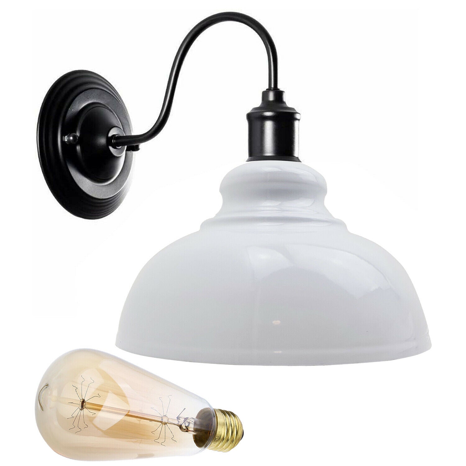 Vintage Industrial Wall Mounted Light Multi colour Sconce Lamp Fixture Wall Lamp~2060 - LEDSone UK Ltd