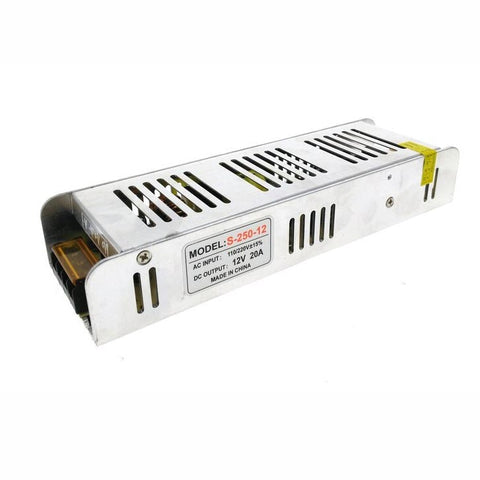 IP20 DC12V 250W 20,8 Amp constante spanning LED-transformator ~ 3325