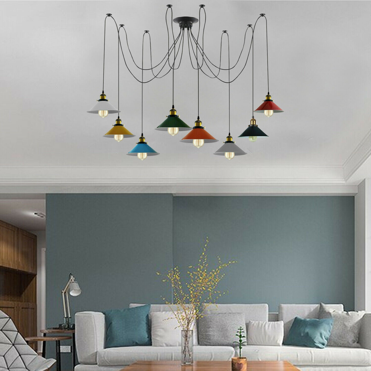 spider lights ceiling