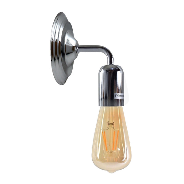 Woonkamer Wandlampen Vintage Wandlampen ~3792 – Chroom / Ja