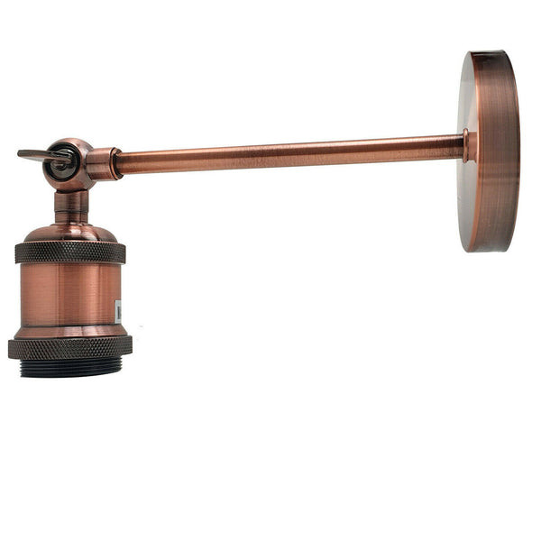 Antieke wandlampen, industriële verstelbare wandlamp ~2246 – Koper / Nee