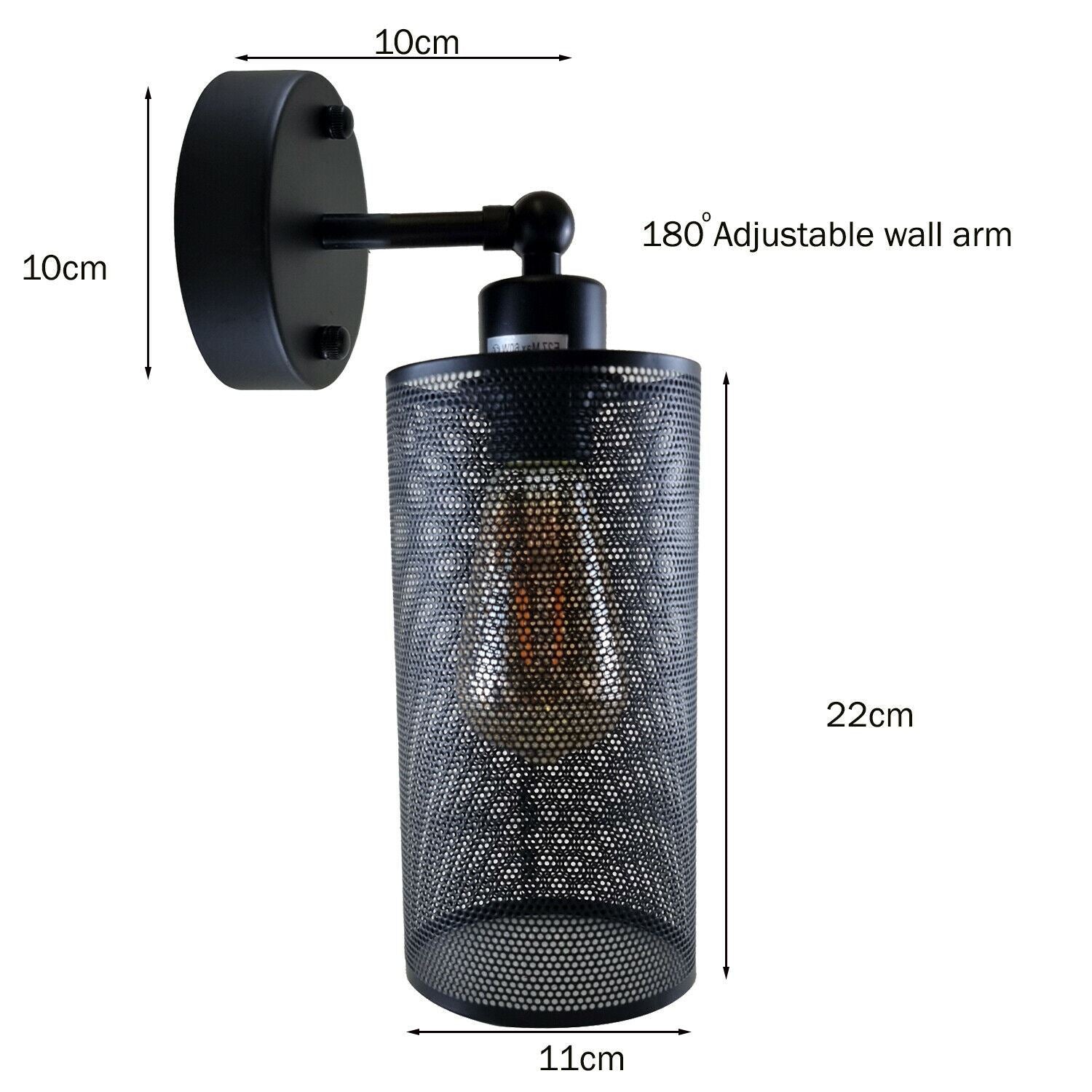 wall sconce light with plug