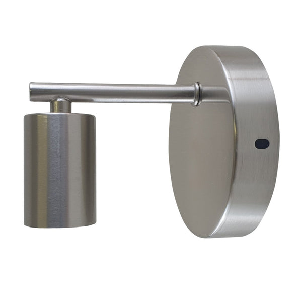 Industriële wandlampen woonkamer E27 wandlamp ~1614 – Satijnnikkel