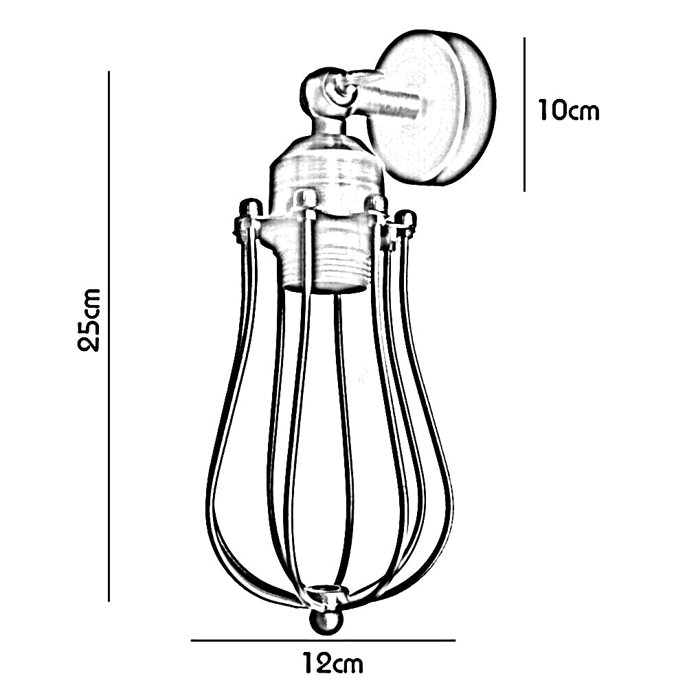 Vintage Industrial Sconce Lamps Modern Retro Wall Mounted Lights Lamp Fixture~2141 - LEDSone UK Ltd