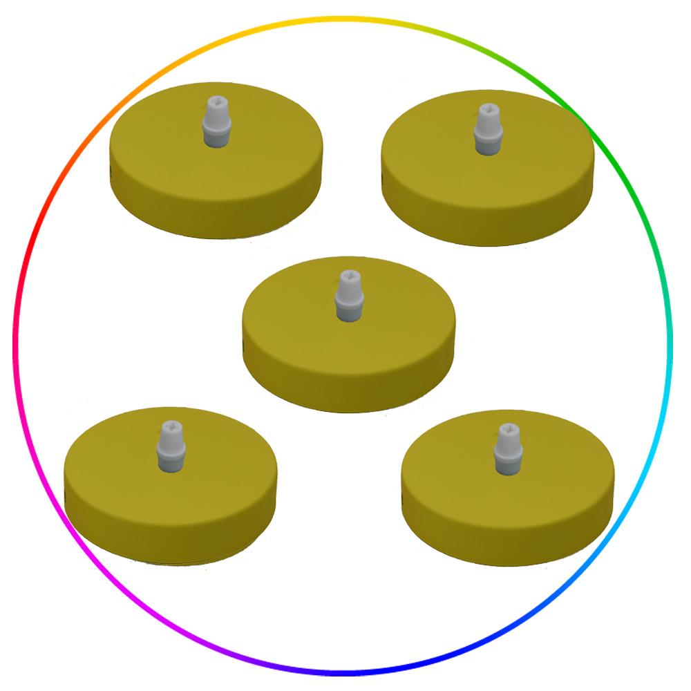 5 Pack Vintage Industrial Pendant Ceiling Rose~2288 - LEDSone UK Ltd